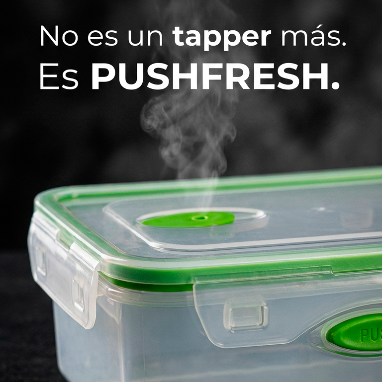 PUSHFRESH - Organizador Hermético con Válvula