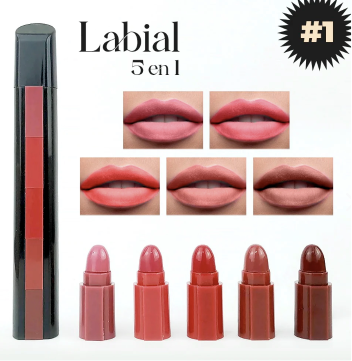 LABIAL 5 EN 1 RED Y NUDE 32.5g