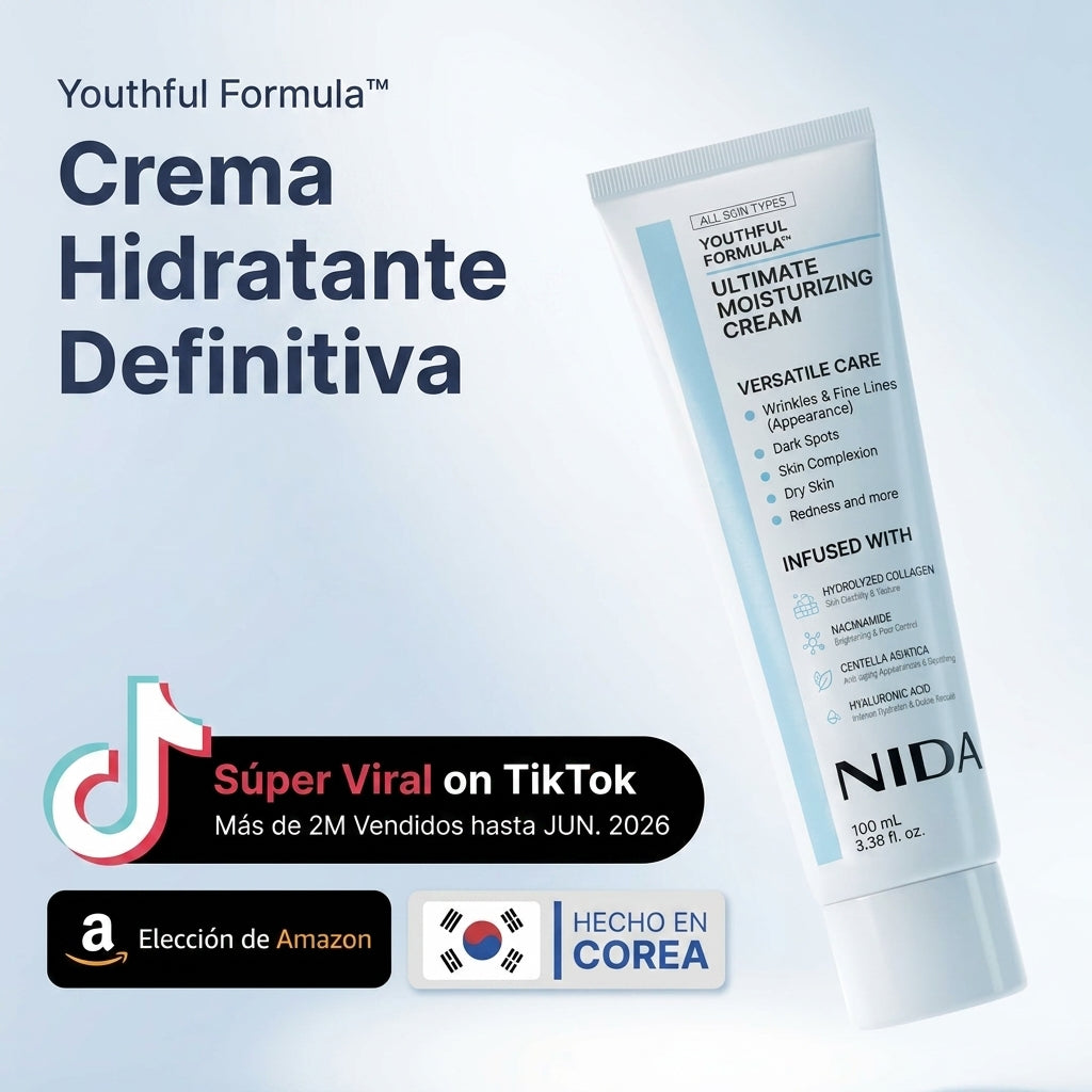 NIDA CREMA HIDRATANTE CÓLAGENO Y NIACINAMIDA