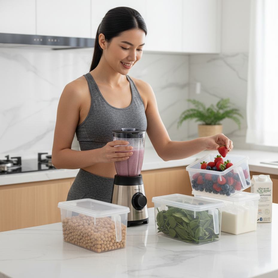 MAXIFRESH 🌽🍎 - ORGANIZADOR CON TAPA Y MANIJA